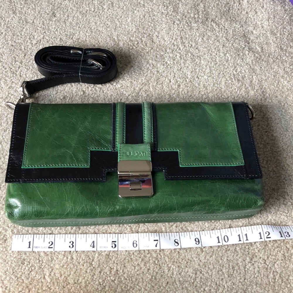 Italian leather handbag
